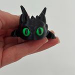 Toothless the Night Fury and the Light Fury - keychain thumbnail 4