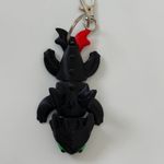 Toothless the Night Fury and the Light Fury - keychain thumbnail 3