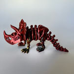 Dinozaur szkielet Triceratops thumbnail 6