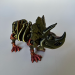 Dinozaur szkielet Triceratops thumbnail 2